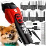Gyvūnų kirpimo ma&scaron;inėlė, belaidė, tyli, galinga