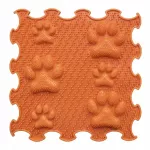 Sensorinis kilimėlis &bdquo;Hard paws&ldquo;, kietas, oranžinis, 1 vnt.
