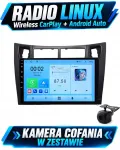 Automobilinė multimedija Toyota Yaris Vitz 2005&ndash;2011 su CarPlay, Android Auto ir kamera