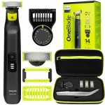 Vyri&scaron;kas skustuvas PHILIPS OneBlade Pro 360 veidui ir kūnui su dėklu