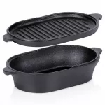 Lietinis ketaus puodas Brittany, 1,2 l, 2 viename