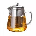 Stiklinis arbatinukas su sieteliu žolelėms, 450 ml