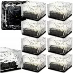 Saulės &scaron;viestuvai &bdquo;Ice Cube&ldquo;, 8 vnt., 7x7 cm, įleidžiami į žemę