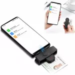 Kortelių skaitytuvas vairuotojo tachografui, USB-C, tinka ROTARY i&scaron;maniesiems telefonams