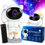 Naktinė lempa projektorius STAR ASTRONAUT, LED, su nuotoliniu valdymu
