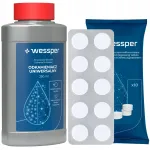 Nukalkinimo skystis Wessper 250 ml ir valymo tabletės Philips Saeco kavos aparatams