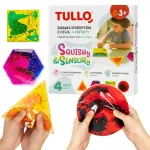 Spaudžiami žaislai su skysčiu Tullo, 4 formos