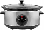 Lėto virimo puodas Menuett 002423, 3,5 l, sidabrinis, 200 W