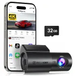 Vaizdo registratorius Redtiger A1 4K, 32GB, parkavimo stebėjimas, G-jutiklis