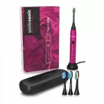 Elektrinis dantų &scaron;epetėlis Smilesonic EX Pink