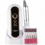 Belaidė nagų freza su stotele, 50 W, rinkinys su antgaliais