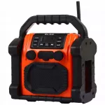 Statybinis radijas 20W, FM, Bluetooth 5.1, Powerbank funkcija, USB-C, AUX, LED, IP55, 2 vnt.