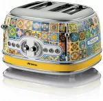 Skrudintuvas Ariete 156 Positano, 1600 W, 4 riekės, 6 skrudinimo lygiai, su padėklu