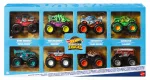 Žaisliniai automobiliukai Hot Wheels Monster Trucks, 8 metalinių modelių rinkinys JCW76