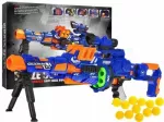 Žaislinis ginklas Blaze Storm, mėlynas, su 12 kamuoliukų