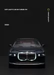 Žaislinis BMW i7 automobilio modelis su &scaron;viesa ir garsu, 22 cm