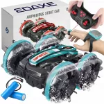 Nuotoliniu pultu valdomas amfibinis RC automobilis, 4x4, 2 valdikliai, 360&deg; sukimasis, plaukiojantis