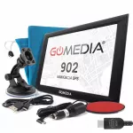 Automobilinė navigacija GOMEDIA 902 TIR, 9", USB-C, 16GB vidinė atmintis, 256GB RAM