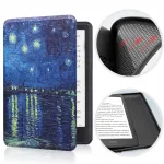 Knygų skaityklės dėklas Kindle Paperwhite 6 (12 karta), silikoninis, 7", 24 Starry Night