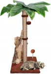 Katės draskyklė stulpas su žaislu, 85 cm