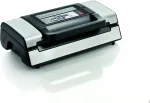 Vakuuminis pakavimo aparatas LAICA VT3120, dviguba pompa, 130 W, su pjaustykle