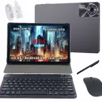 Plan&scaron;etė Cubot TAB70 10,95", 6 GB / 128 GB, 4G, pilka, su klaviatūra, pele ir dėklu