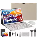 Plan&scaron;etinis kompiuteris 10.1", 19 GB RAM, 128 GB atmintis, Android 13.0, a&scaron;tuonių branduolių procesorius, 5G WiFi, 8000 mAh baterija, 1280x800 ekranas