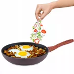 Keptuvė 20 cm, nelimpanti, tinkama indukcijai ir dujoms, TOPFANN