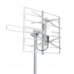TV antena DVB-T2 UHF/VHF su RET COMBO RF STERN stiprintuvu ir MUX8 palaikymu