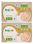 Sauskelės LUPILU PREMIUM MINI 2 dydis, 88 vnt.