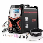 TIG suvirinimo aparatas aliuminiui VEVOR 6-in-1, 200A, su LED ekranu