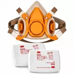 Pusė veido dulkių kaukė su filtru 3M 6035