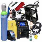 Suvirinimo aparatas MAGNUM MIG 220 ALU CU, MMA, TIG, 230V, 200A, IGBT, 3in1
