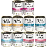 &Scaron;unų ėdalas DOLINA NOTECI PREMIUM, įvairūs skoniai, 10 x 800 g
