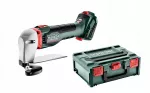 Akumuliatorinės lak&scaron;tinio metalo žirklės METABO SCV 18 LTX BL 1.6, 18V