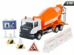 Žaislinis sunkvežimis 1:64 RMZ City SCANIA betono mai&scaron;yklė su priedais