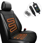 Automobilio &scaron;ildoma sėdynės kilimėlė, 12V, 24W, su nuotoliniu valdymu