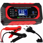 Automatinis akumuliatoriaus įkroviklis su LCD, 12V/24V, 8A