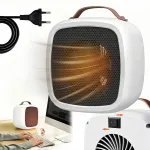 Elektrinis mini &scaron;ildytuvas Farelka 500W, stalinis ventiliatorius