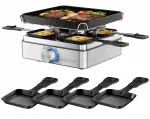 Elektrinė raclette ir fondiu kepsninė 4 asmenims