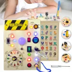Sensorinis Montessori žaislas &ndash; veiklos lenta kūdikiams
