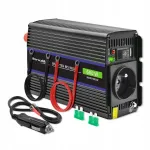 Įtampos keitiklis Qoltec Monolith 600 MS Wave, 12V į 230V, 300/600W