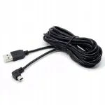 Automobilio kameraus maitinimo laidas, 3,5 m, Mini USB, 5V 2A