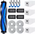 &Scaron;epetėlių, mai&scaron;elių, filtrų ir &scaron;luosčių rinkinys ECOVACS DEEBOT T30C robotui