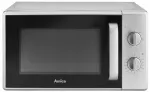 Mikrobangų krosnelė Amica AMMF20M1S, 20 l, 700 W, sidabrinė