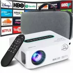 Projektorius Android, Full HD, 12000 lm, 4K, WiFi, Bluetooth
