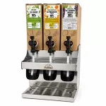 Gėrimų dalytuvas NFC Steel PURENA, 3 skoniai, vestuvėms, vie&scaron;bučiams, maitinimui