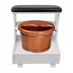 Kilnojamas pedikiūro ir manikiūro staliukas, 20 kg apkrova, namams ir grožio salonui