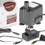 Vandens siurblys 12V/230V, 450 l/val., tylus, efektyvus, kemperiams ir sodui