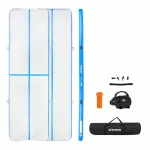 Gimnastikos takelis XTREXO, 500x150x20 cm, baltas